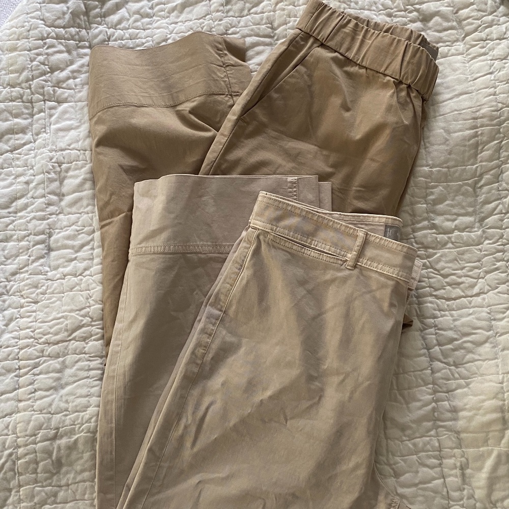 Bundle - 2 PR Everlane Pants - Tan Size 12